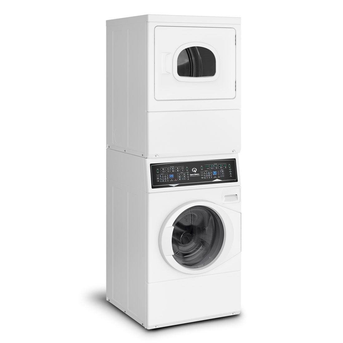 lavadora e secadora a gas de roupas speed queen 10 5 kg branca atge9a