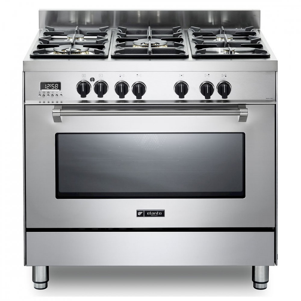 Fogao Professionale Elanto 5 Bocas Com Forno Eletrico