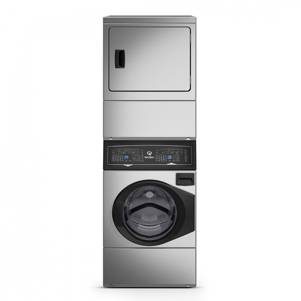 lavadora e secadora eletrica de roupas speed queen 10 5 kg inox 220v atee9a