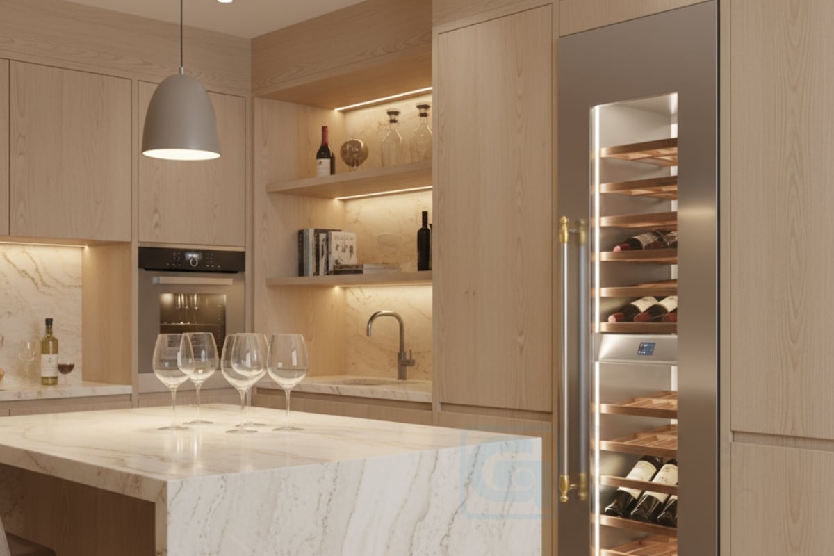 Adega Bertazzoni Heritage Series para vinhos