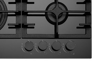 Cooktop a Gás Vetro 4 Queimadores da Elettromec