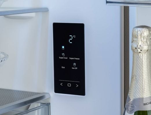 Painel touch com autodiagnóstico