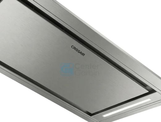 Coifa Crissair Roof Plane em aço inox para ilha