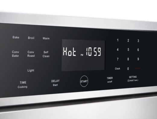 Painel touch com LED
