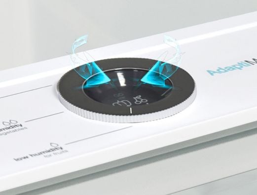 Gaveta Adapti Moist com controle de umidade