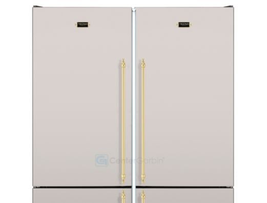 Junção com LED entre os dois refrigeradores