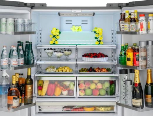 Refrigerador Tecno com maior capacidade interna
