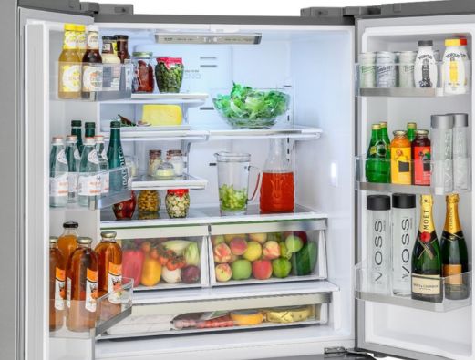 Refrigerador Tecno com 636 litros de capacidade