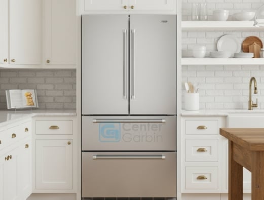 Configura&ccedil;&atilde;o French Door do Refrigerador Tecno Professional