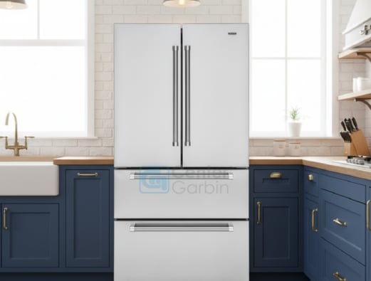 Refrigerador Tecno Professional French Door Inox 571 Litros em a&ccedil;o inox escovado
