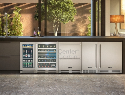 Capacidade para latas e garrafas da cervejeira Tecno Professional