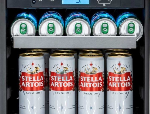 Capacidade interna da cervejeira Tecno Professional 80 litros