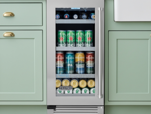 Cervejeira Tecno Professional em a&ccedil;o inox escovado