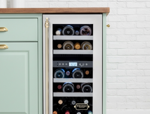 Sistema Dual Zone da Adega Tecno Vintage 23 garrafas