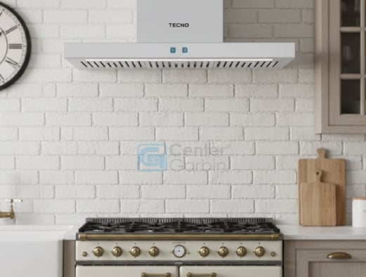 Coifa Tecno Toblino Original de Parede 91cm em inox escovado