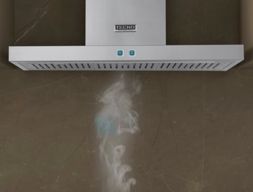Capacidade de suc&ccedil;&atilde;o da Coifa Tecno Toblino Original