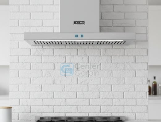 Coifa Tecno Toblino Professional de Parede 91cm em inox escovado