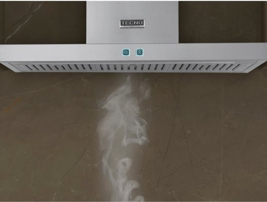 Baixo ruído da Coifa Tecno Toblino Professional