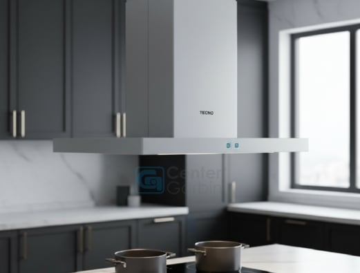 Compatibilidade com fog&otilde;es el&eacute;tricos, a g&aacute;s ou mistos da Coifa Tecno Toblino
