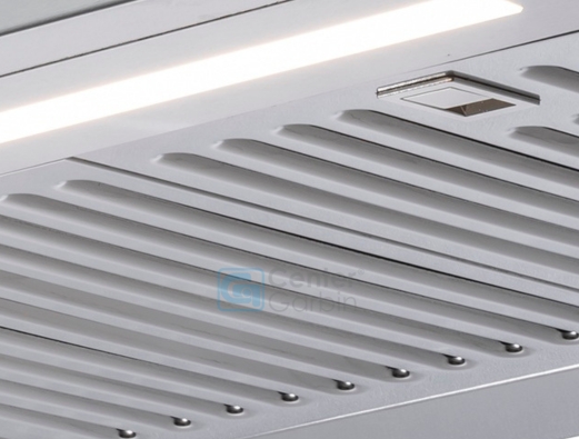 Filtro baffle em inox da Coifa Tecno Toblino