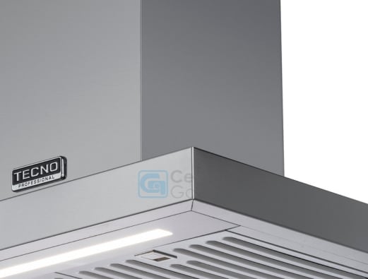 Compatibilidade com fogões elétricos, a gás ou mistos da Coifa Tecno Toblino Professional