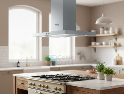 Coifa Tecno Toblino Professional de Ilha 91cm em aço inox
