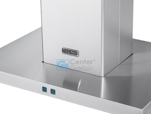 Filtro baffle inox e alto desempenho de sucção da Coifa Tecno Toblino